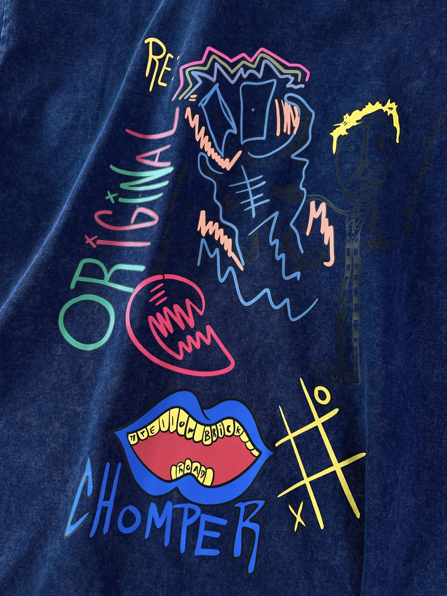 Chrome Hearts 克罗心 2026SS春夏新品 艺术涂鸦限定T。高街潮牌经典力作，自带复古滤镜