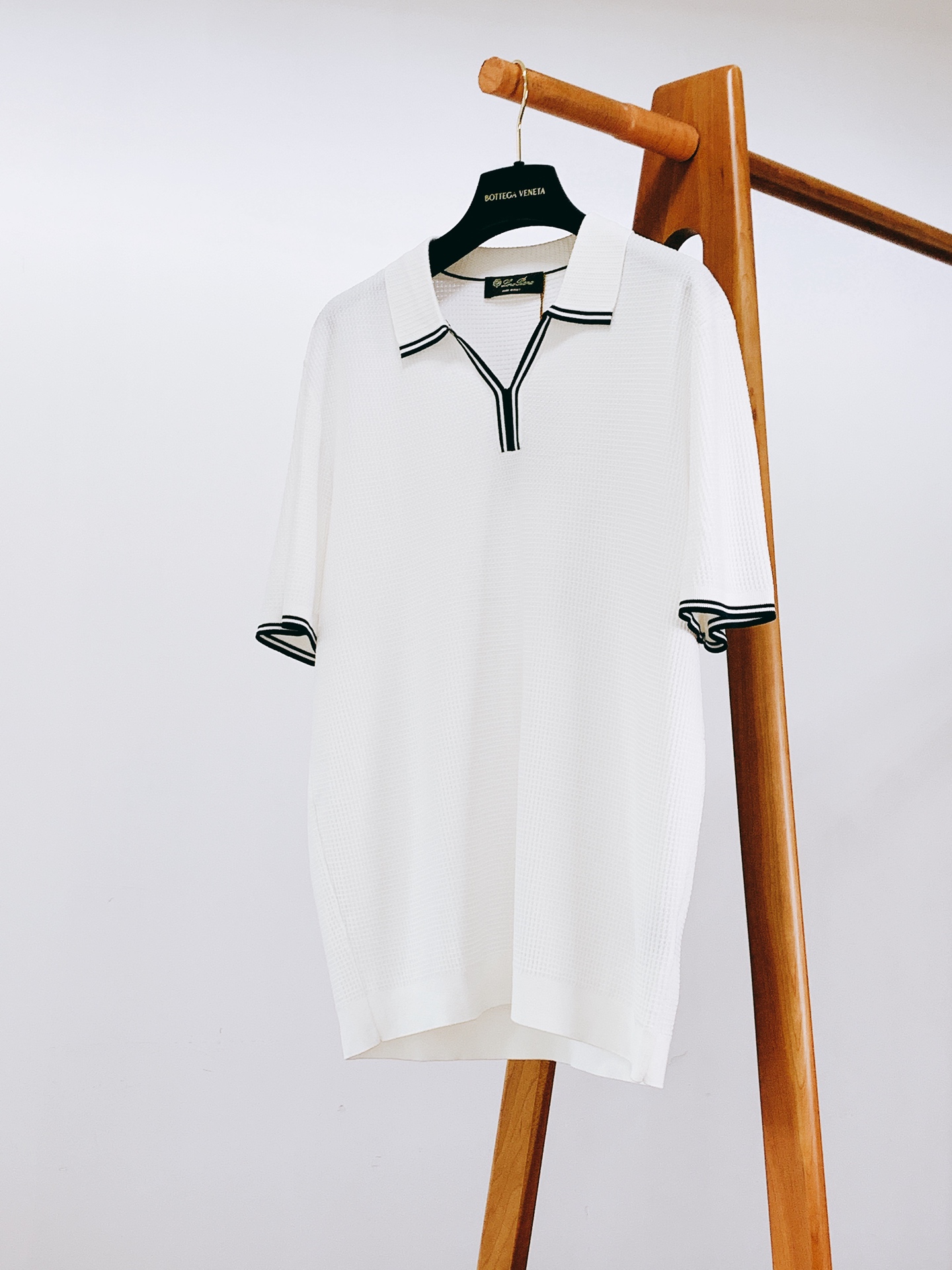 LoroPiana L.P SS春夏新品Loro Piana意式轻奢镂空Polo👕夏日刚需冰感针织面料，
