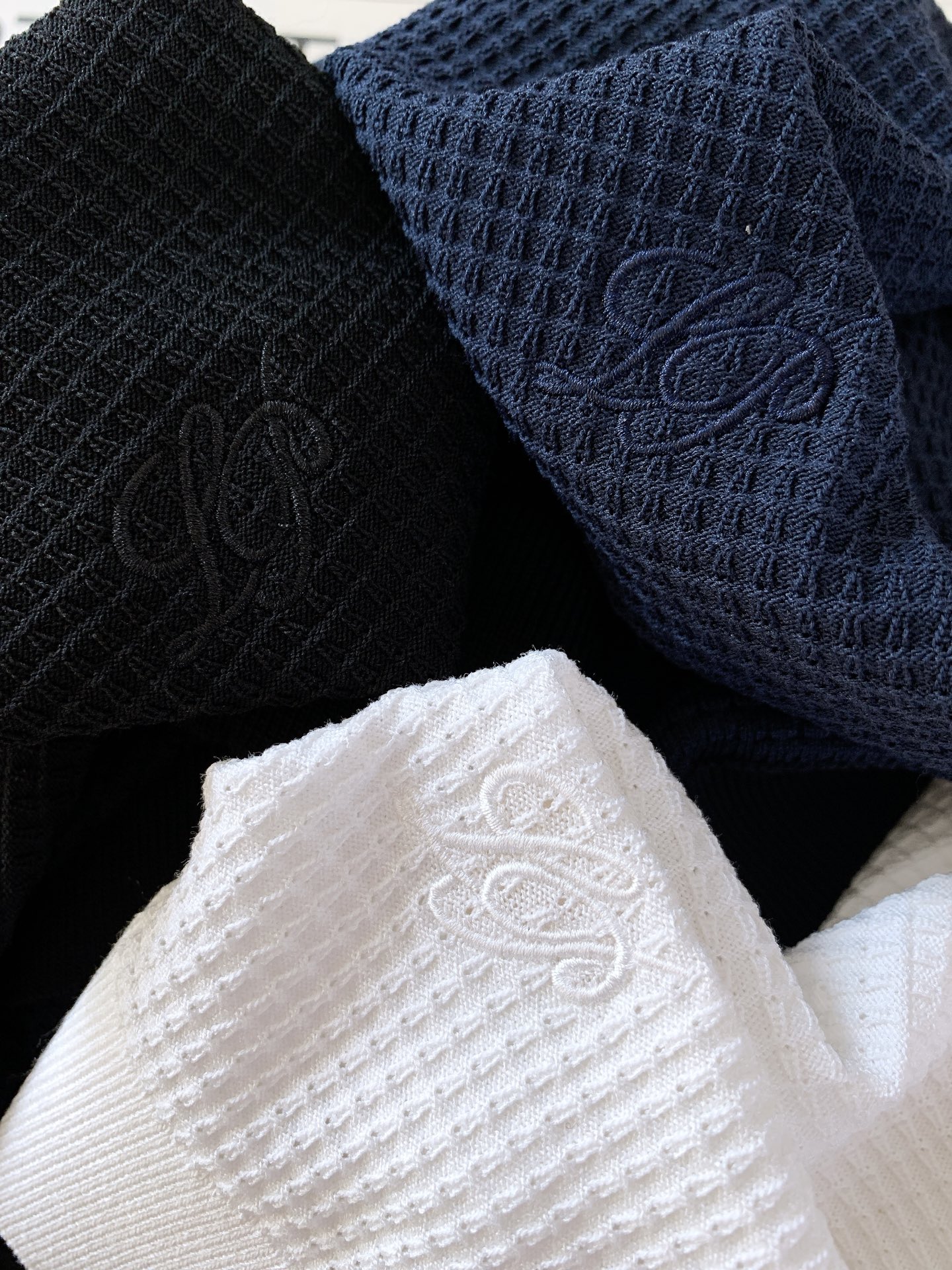 LoroPiana L.P SS春夏新品Loro Piana意式轻奢镂空Polo👕夏日刚需冰感针织面料，