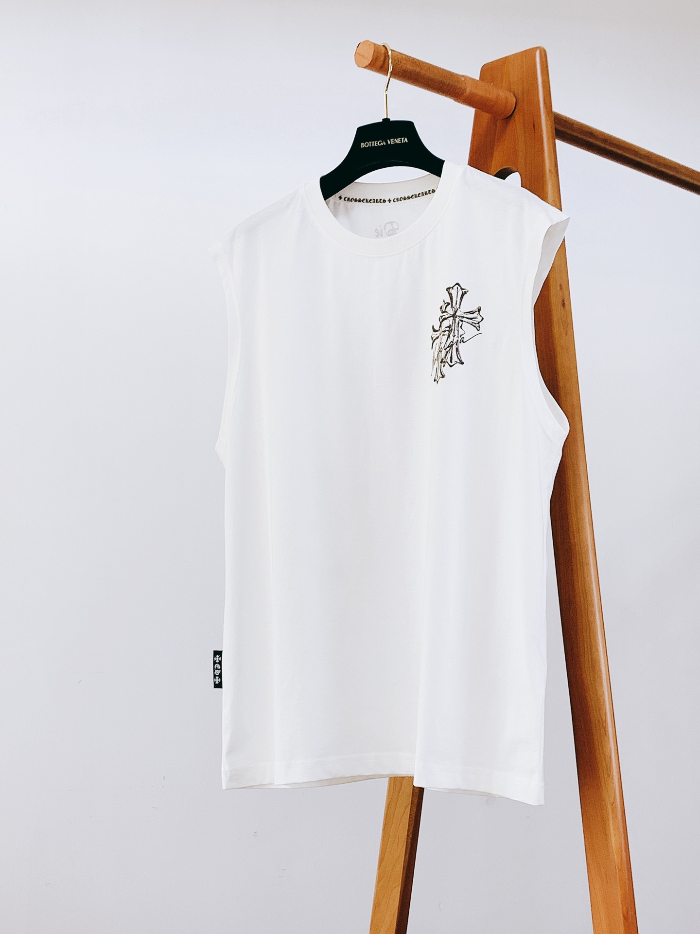 Chrome Hearts 克罗心 2026SS春夏新品 哥特十字架无袖背心🎽暗黑潮人夏日刚需款重磅精梳