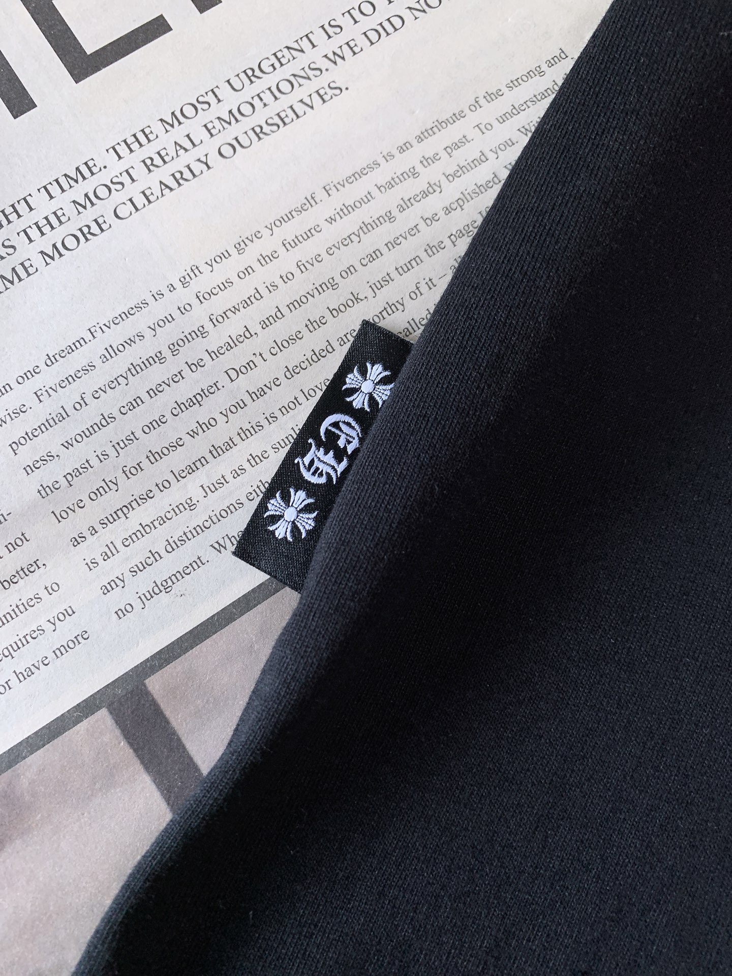 Chrome Hearts 克罗心 2026SS春夏新品 哥特十字架短袖👕美式潮人刚需款重磅双纱精梳棉打