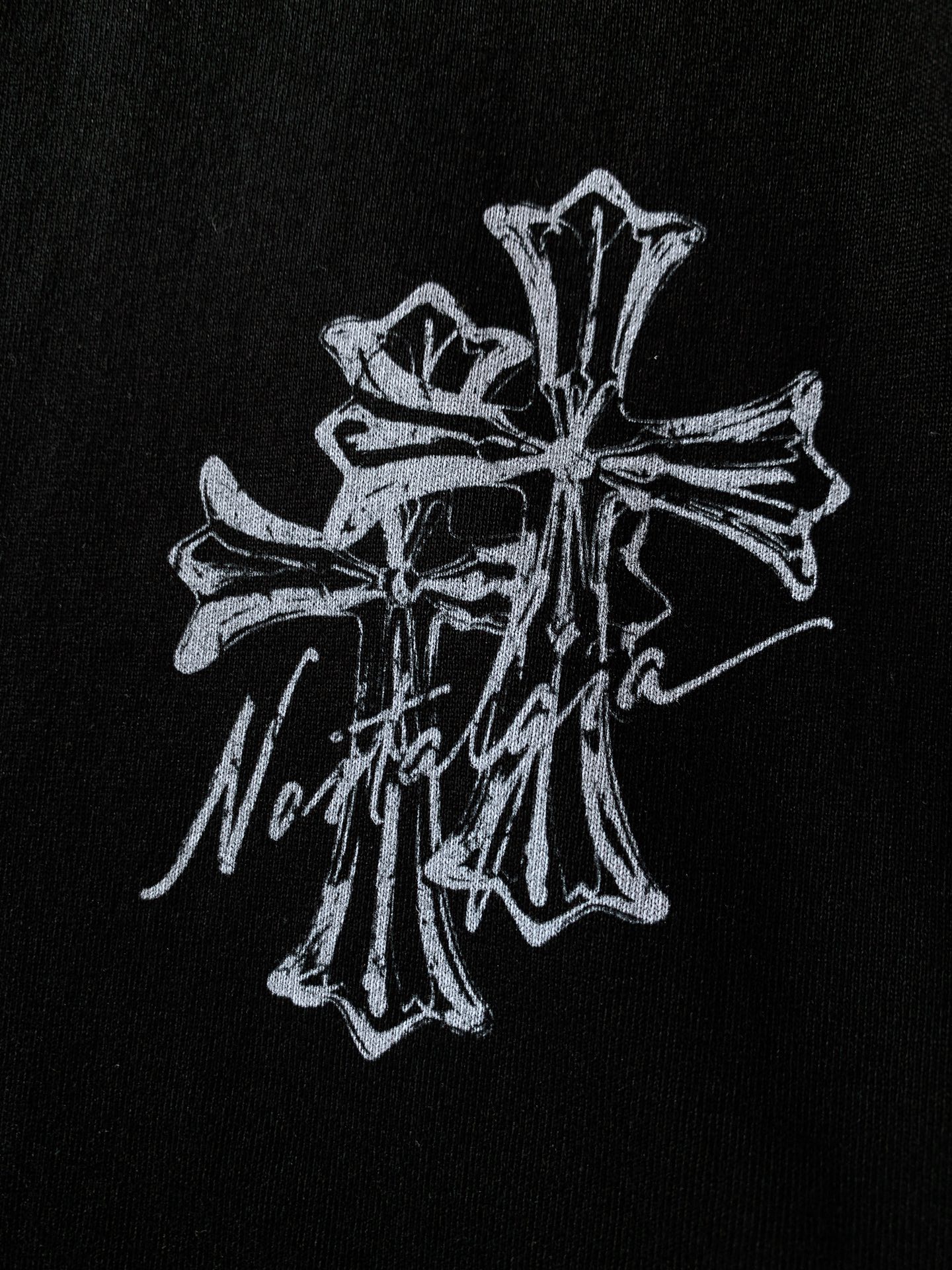 Chrome Hearts 克罗心 2026SS春夏新品 哥特十字架短袖👕美式潮人刚需款重磅双纱精梳棉打