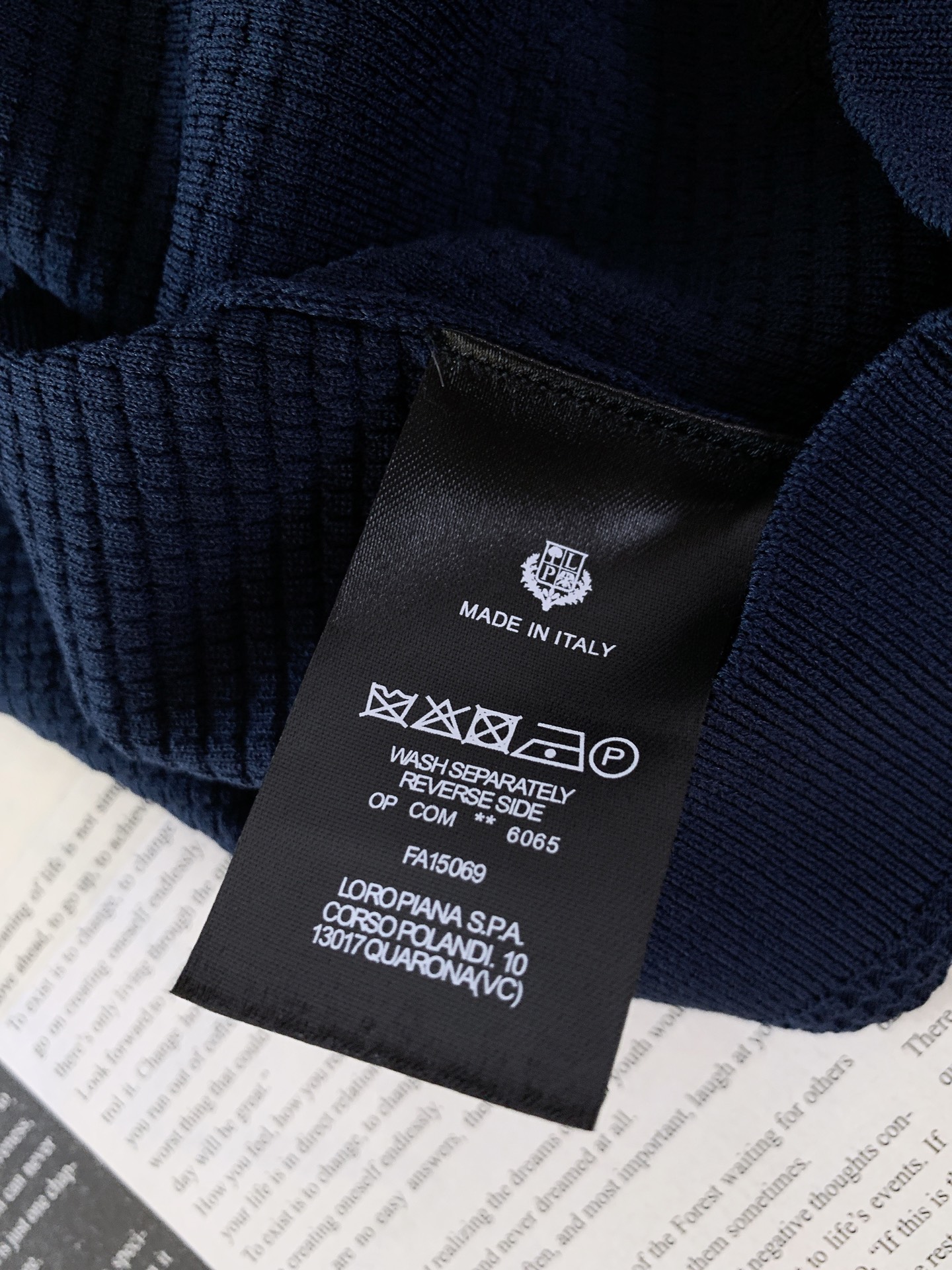 LoroPiana L.P SS春夏新品Loro Piana意式轻奢镂空Polo👕夏日刚需冰感针织面料，