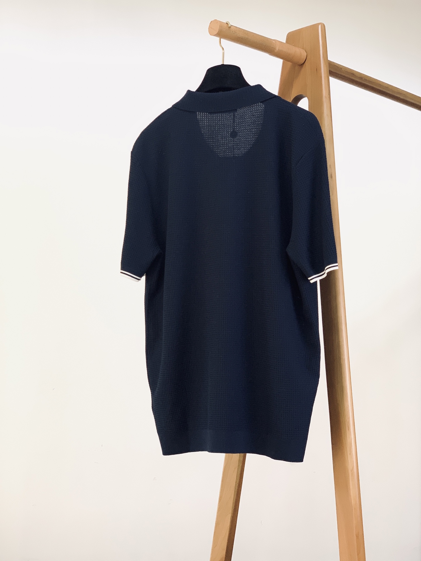 LoroPiana L.P SS春夏新品Loro Piana意式轻奢镂空Polo👕夏日刚需冰感针织面料，
