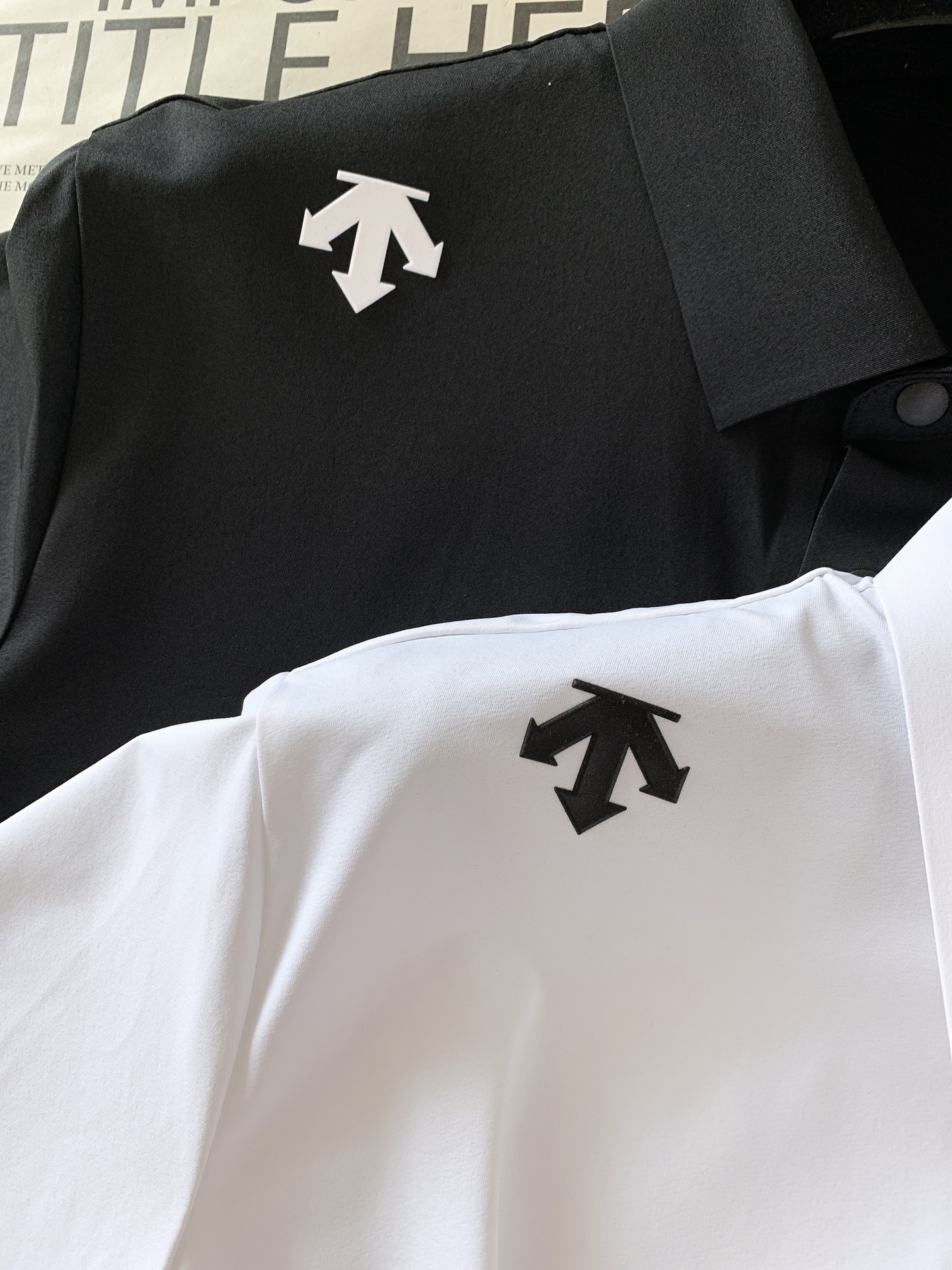 DESCENTE 迪桑特 2026SS春夏新品 箭头冰感Polo衫👕高弹冰感速干面料，上身丝滑冰凉，透气