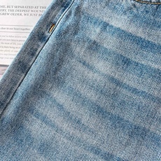Maison Margiela MM6 马丁马吉拉 2026SS春夏新品数字印花阔腿牛仔裤👖复古高街本命 Maison Margiela MM6 马丁马吉拉 2026SS春夏新品数字印花阔腿牛仔裤👖复古高街本命