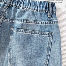 Maison Margiela MM6 马丁马吉拉 2026SS春夏新品数字印花阔腿牛仔裤👖复古高街本命 Maison Margiela MM6 马丁马吉拉 2026SS春夏新品数字印花阔腿牛仔裤👖复古高街本命