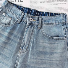 Maison Margiela MM6 马丁马吉拉 2026SS春夏新品数字印花阔腿牛仔裤👖复古高街本命 Maison Margiela MM6 马丁马吉拉 2026SS春夏新品数字印花阔腿牛仔裤👖复古高街本命