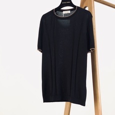 Brunello Cucinelli 布鲁奈罗.库奇内利 2026SS春夏新品意式绞花针织短袖👕BC御用 Brunello Cucinelli 布鲁奈罗.库奇内利 2026SS春夏新品意式绞花针织短袖👕BC御用