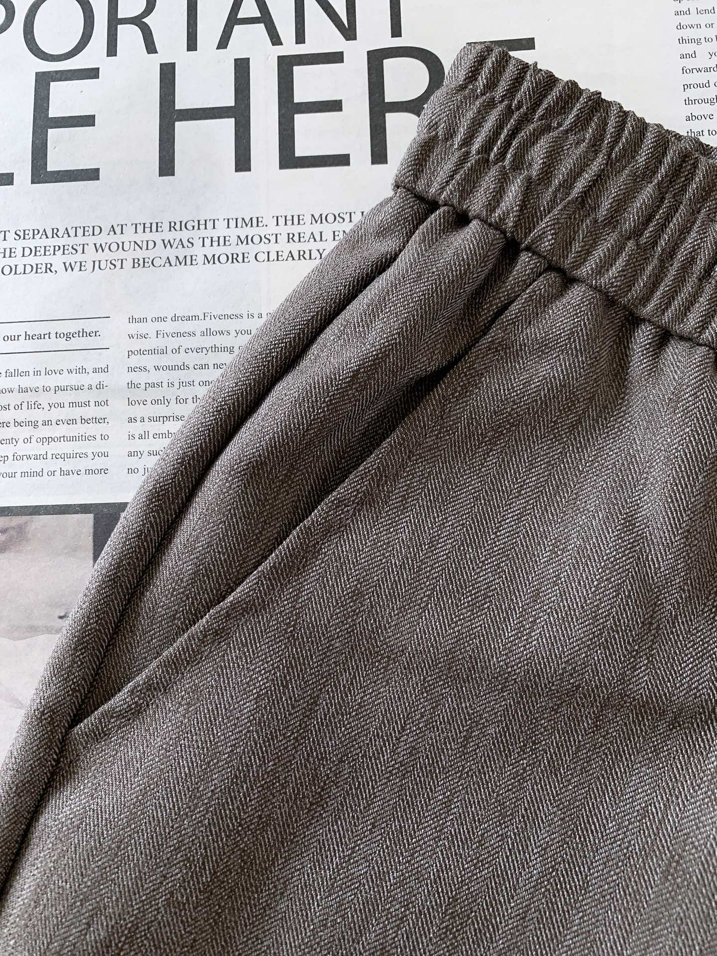 LoroPiana L.P SS春夏新品Loro Piana意式人字纹轻奢短裤🩳男士夏日质感神裤告别廉价