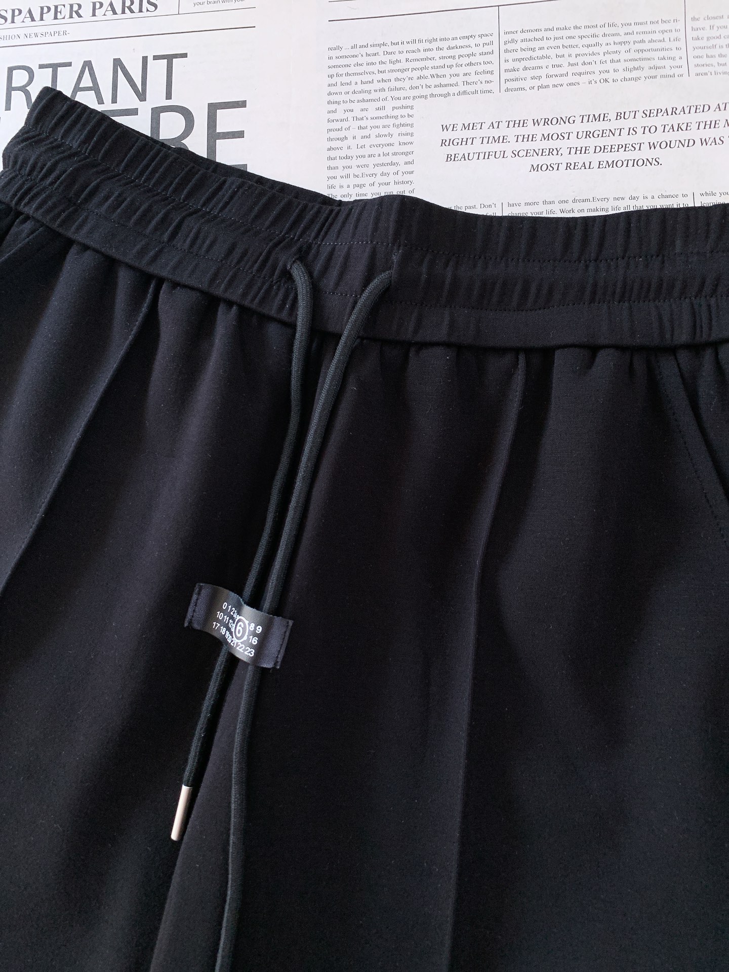 Maison Margiela MM6 马丁马吉拉 2026SS春夏新品马吉拉经典数字标短裤🩳极简主义爱