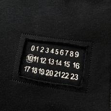 Maison Margiela MM6 马丁马吉拉 2026SS春夏新品撞色腰数字刺绣短裤,高克重空气层 Maison Margiela MM6 马丁马吉拉 2026SS春夏新品撞色腰数字刺绣短裤,高克重空气层