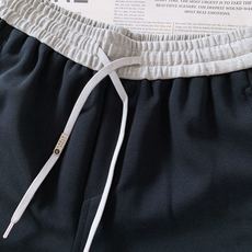 Maison Margiela MM6 马丁马吉拉 2026SS春夏新品撞色腰数字刺绣短裤,高克重空气层 Maison Margiela MM6 马丁马吉拉 2026SS春夏新品撞色腰数字刺绣短裤,高克重空气层