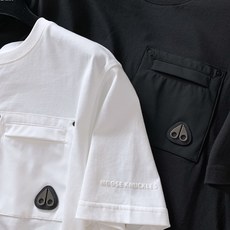MOOSE KNUCKLES 剪刀✂️ 2026SS春夏新品机能口袋短袖👕重磅精梳棉搭配机能梭织拼接,上 MOOSE KNUCKLES 剪刀✂️ 2026SS春夏新品机能口袋短袖👕重磅精梳棉搭配机能梭织拼接,上