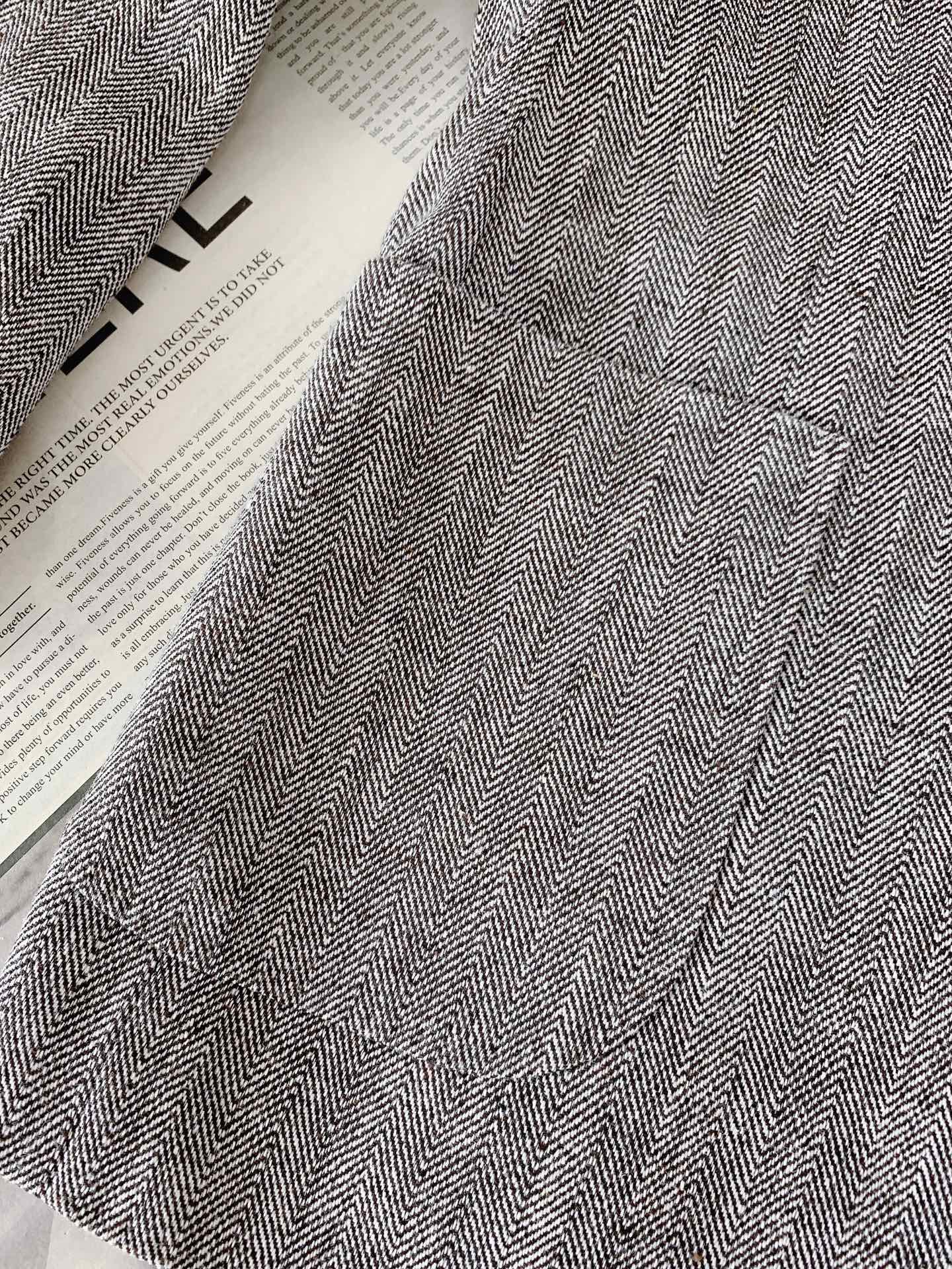 LoroPiana L.P SS早春新品高定人字纹休闲西装｜雅痞绅士的衣橱刚需进口羊毛亚麻混纺材质，天然