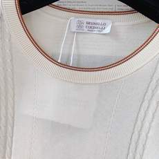 Brunello Cucinelli 布鲁奈罗.库奇内利 2026SS春夏新品意式绞花针织短袖👕BC御用 Brunello Cucinelli 布鲁奈罗.库奇内利 2026SS春夏新品意式绞花针织短袖👕BC御用
