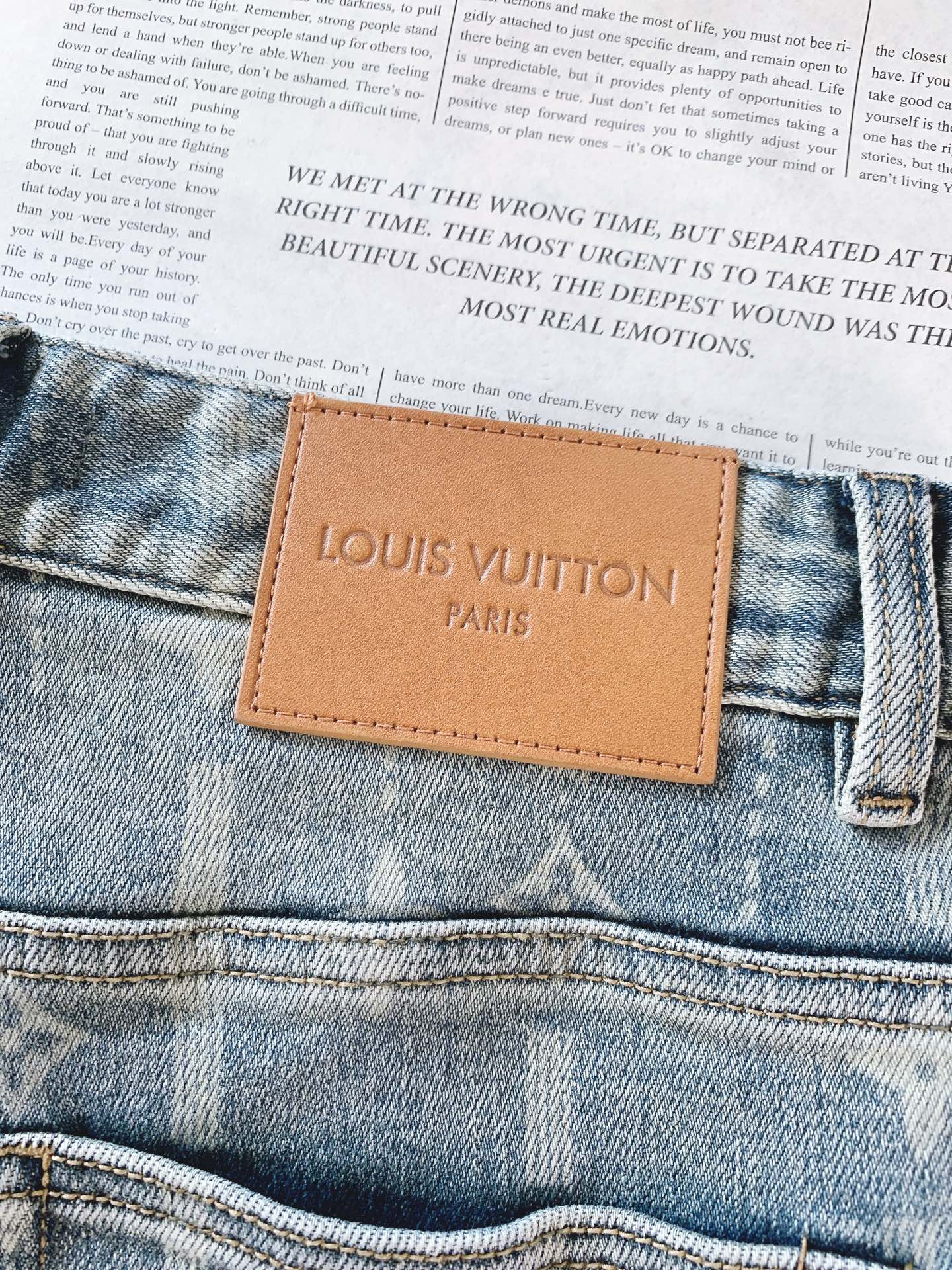 LouisVuitton 路易威登 2026SS春夏新品彩色Monogram印花牛仔短裤🩳高支重磅牛仔布
