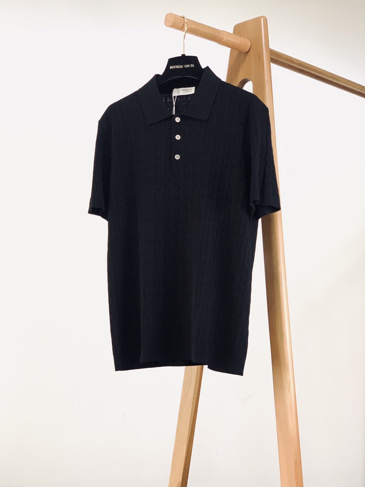 Brunello Cucinelli 布鲁奈罗.库奇内利 2026SS春夏新品经典绞花针织Polo衫高支
