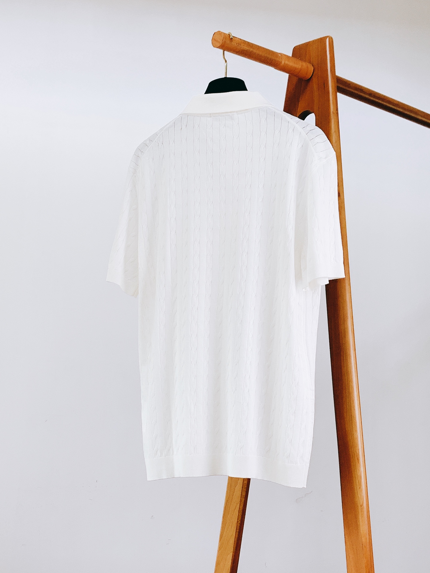 Brunello Cucinelli 布鲁奈罗.库奇内利 2026SS春夏新品经典绞花针织Polo衫高支