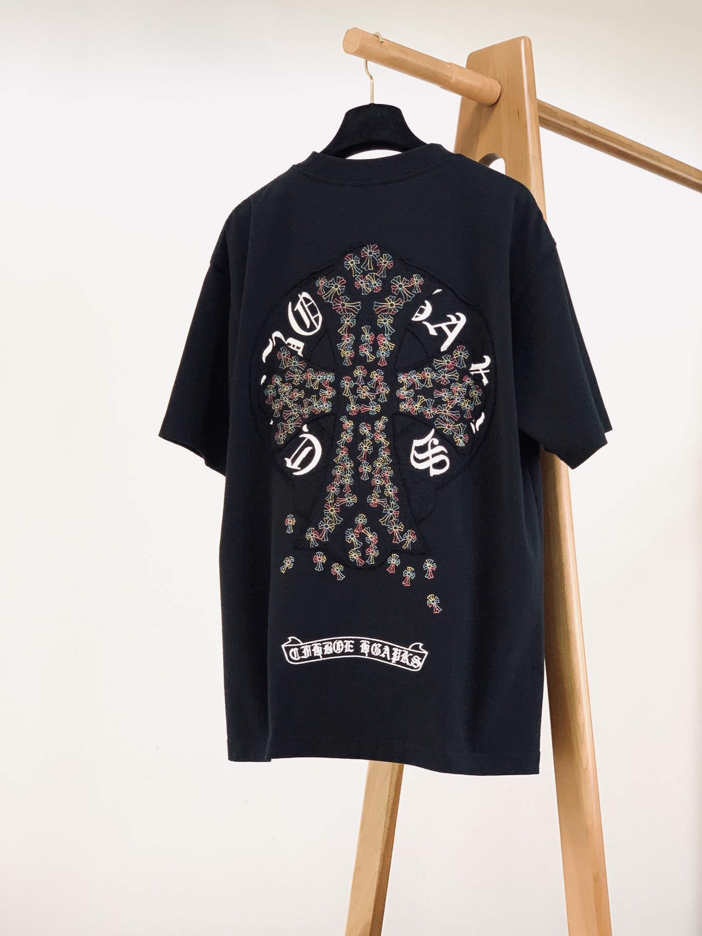 Chrome Hearts 克罗心 2026SS春夏新品 彩色十字架刺绣T恤260g重磅双股精梳棉｜硬挺