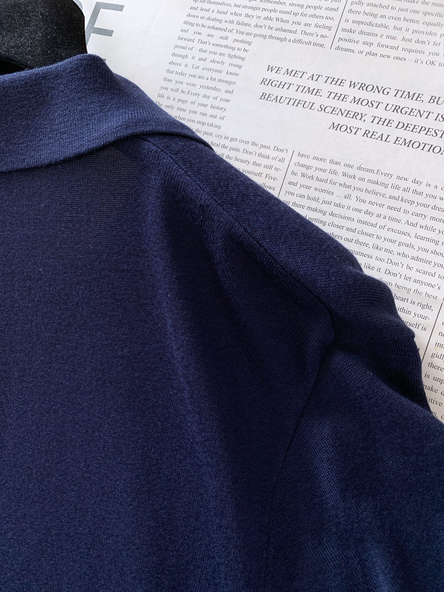 LoroPiana L.P SS春夏新品 Loro Piana翻领针织短袖材质 桑蚕丝混纺尺寸	M	  