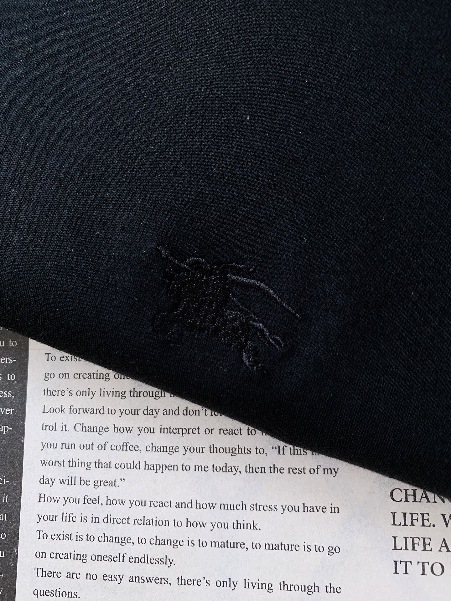 Burberry 巴宝莉 2026SS春夏新品 刺绣战马标识T恤。焕新升级创意元素短T,精简的时尚感搭配