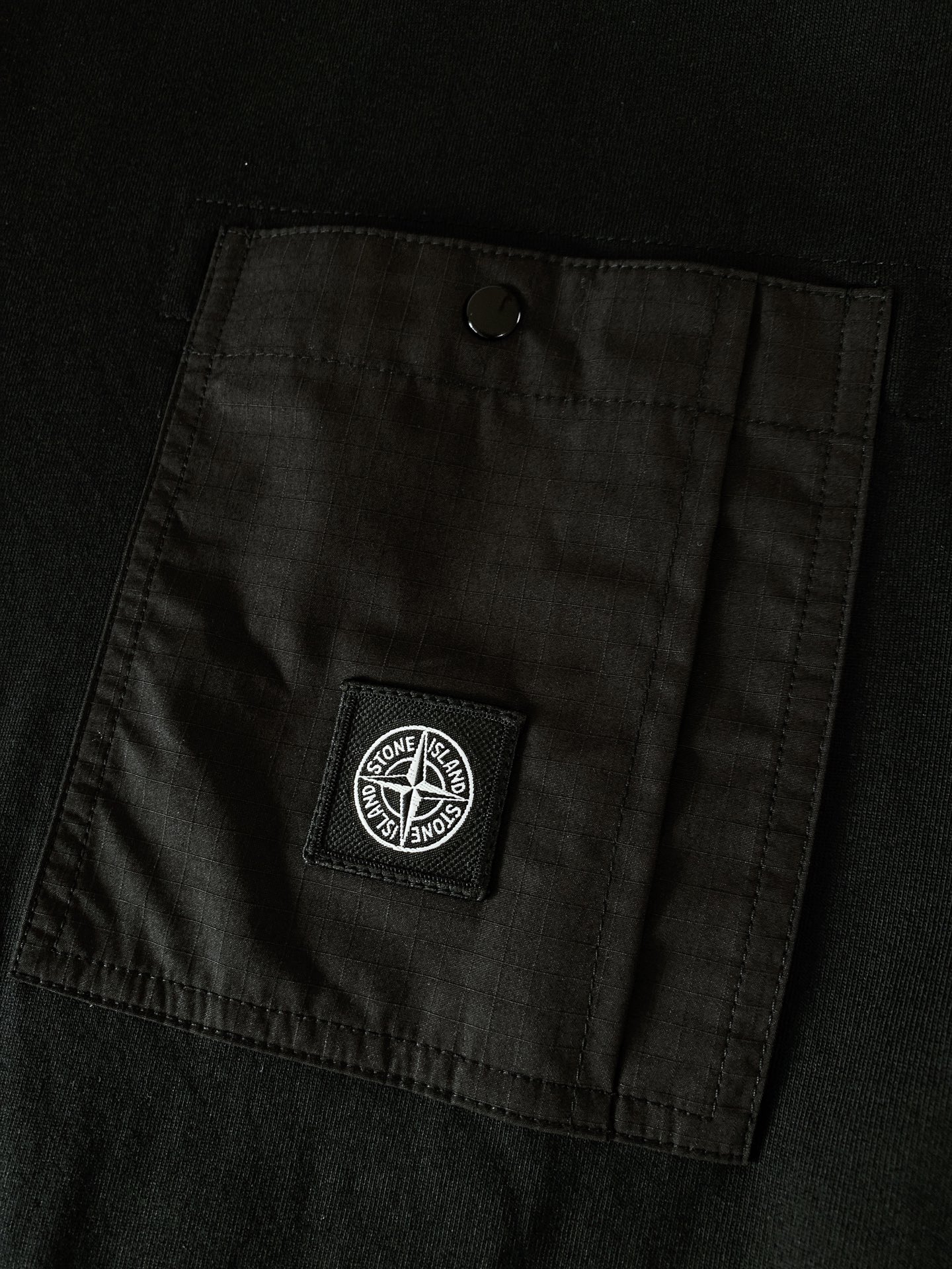 Stone Island 石头岛 2026SS春夏新品 罗盘徽章口袋T恤重磅棉料+防撕裂尼龙口袋，260