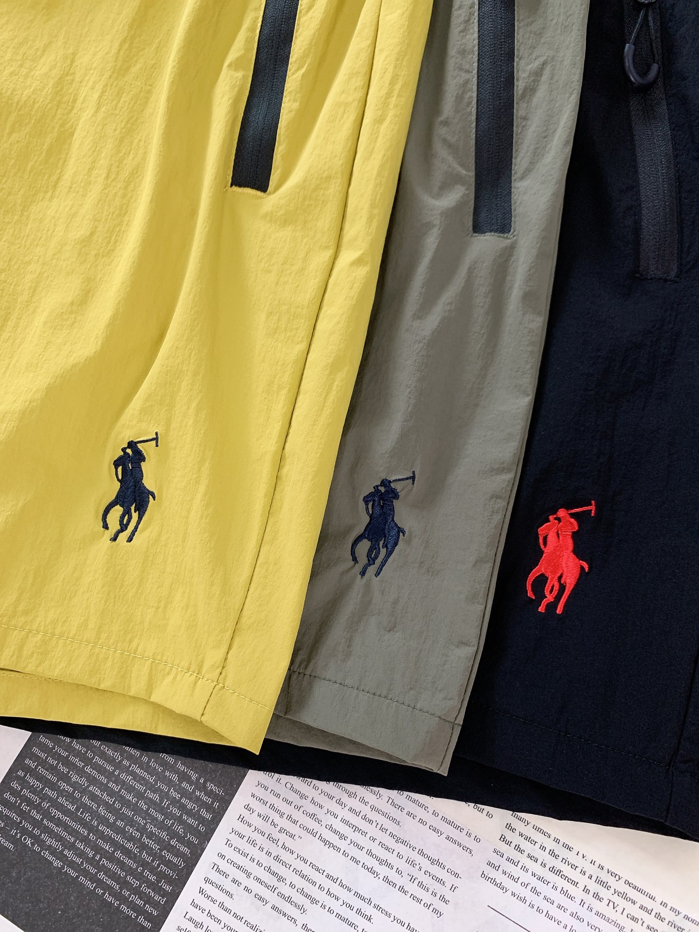 Ralph Lauren 拉夫劳伦 2026SS春夏新品 速干机能风休闲短裤🩳高密抗皱尼龙面料，轻薄透气