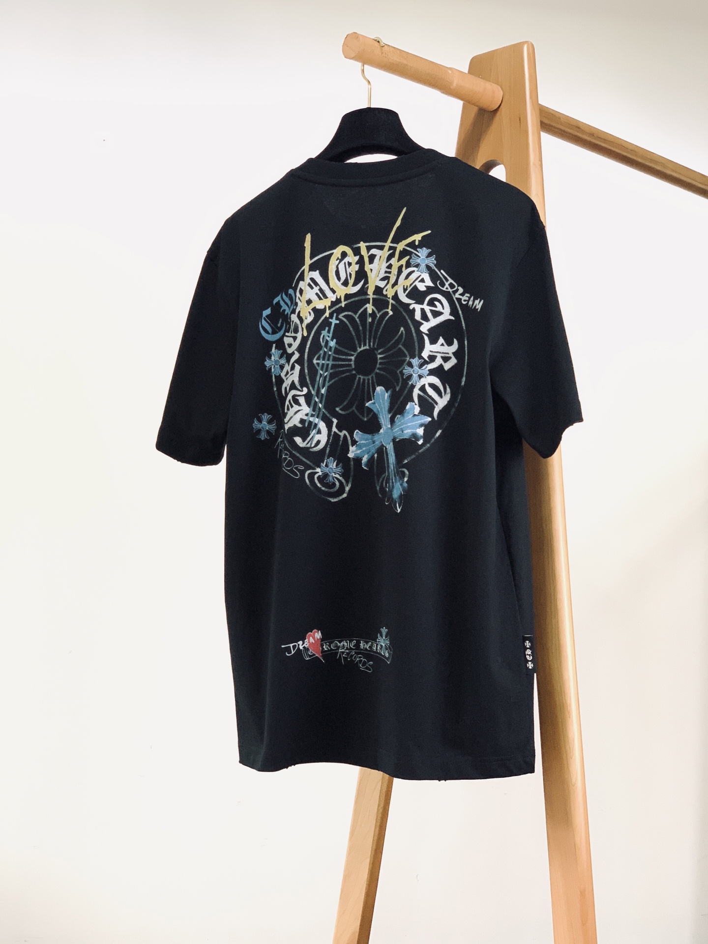 Chrome Hearts 克罗心 2026SS春夏新品 限定涂鸦马蹄T｜黑白双色炸场重磅纯棉面料，上身