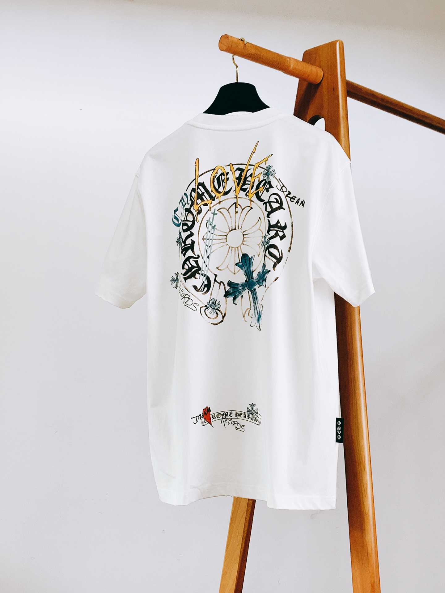 Chrome Hearts 克罗心 2026SS春夏新品 限定涂鸦马蹄T｜黑白双色炸场重磅纯棉面料，上身