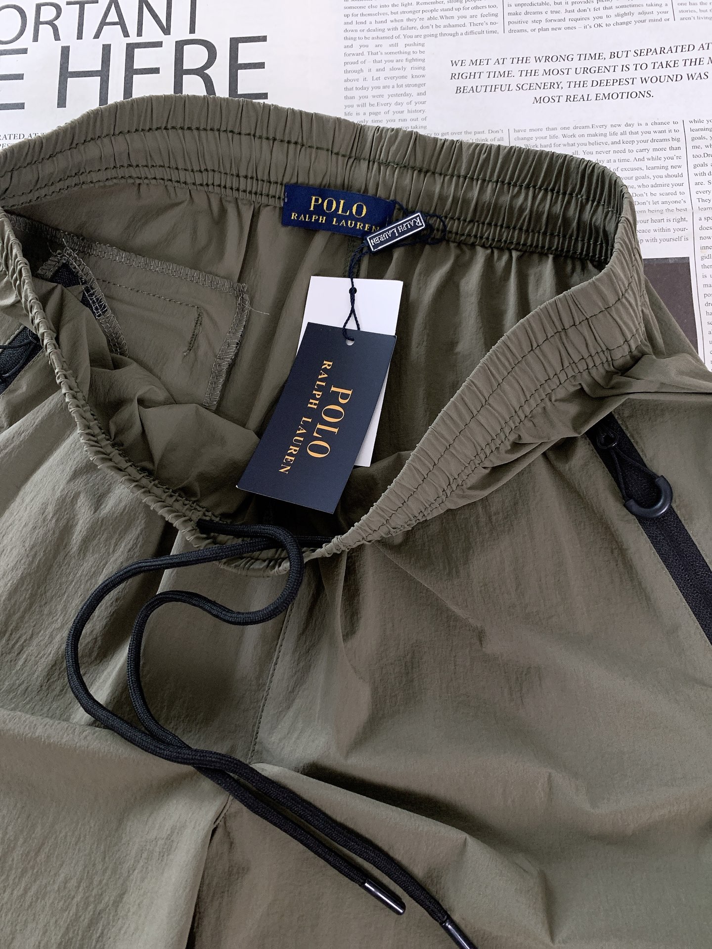 Ralph Lauren 拉夫劳伦 2026SS春夏新品 速干机能风休闲短裤🩳高密抗皱尼龙面料，轻薄透气