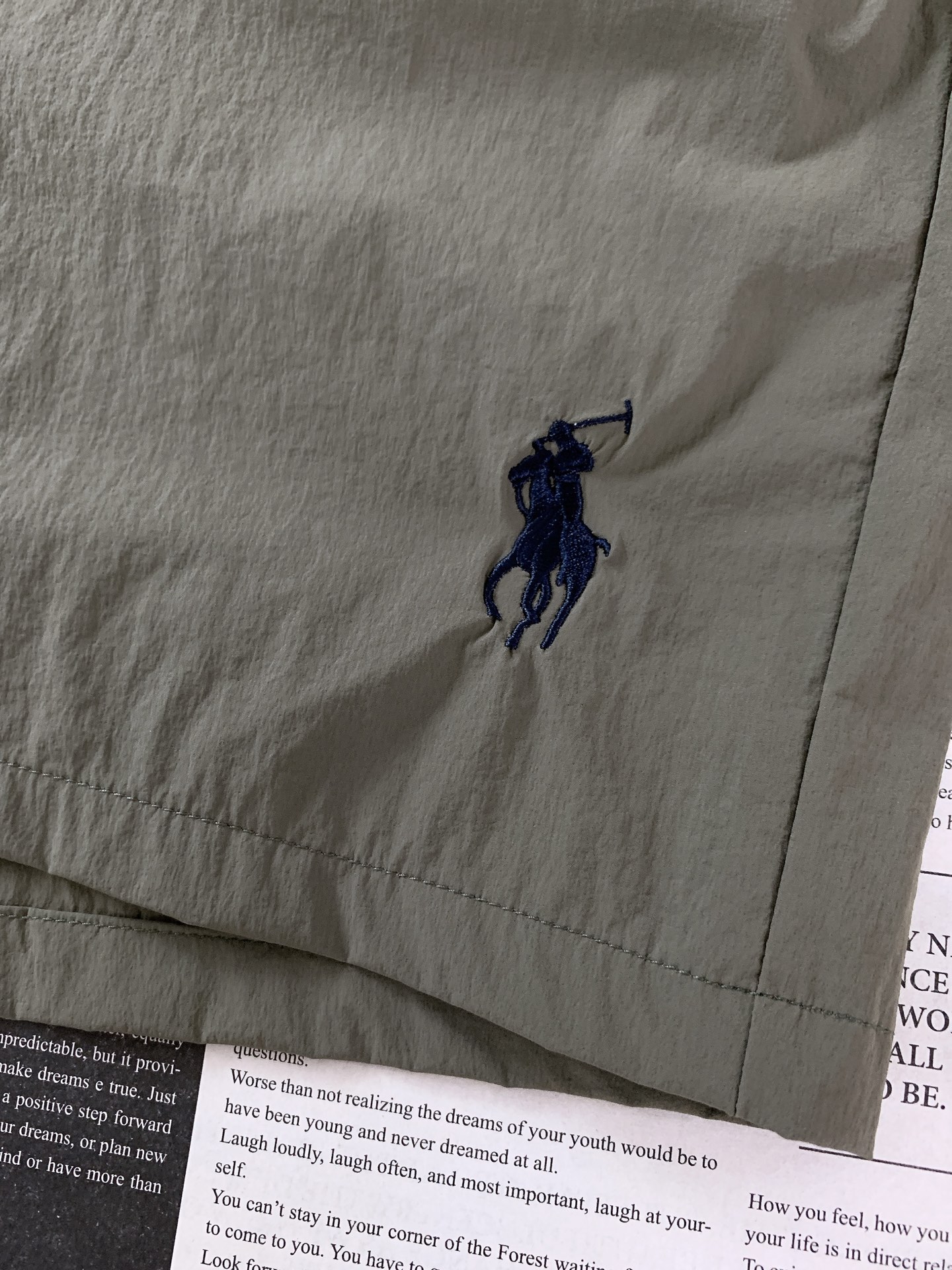 Ralph Lauren 拉夫劳伦 2026SS春夏新品 速干机能风休闲短裤🩳高密抗皱尼龙面料，轻薄透气