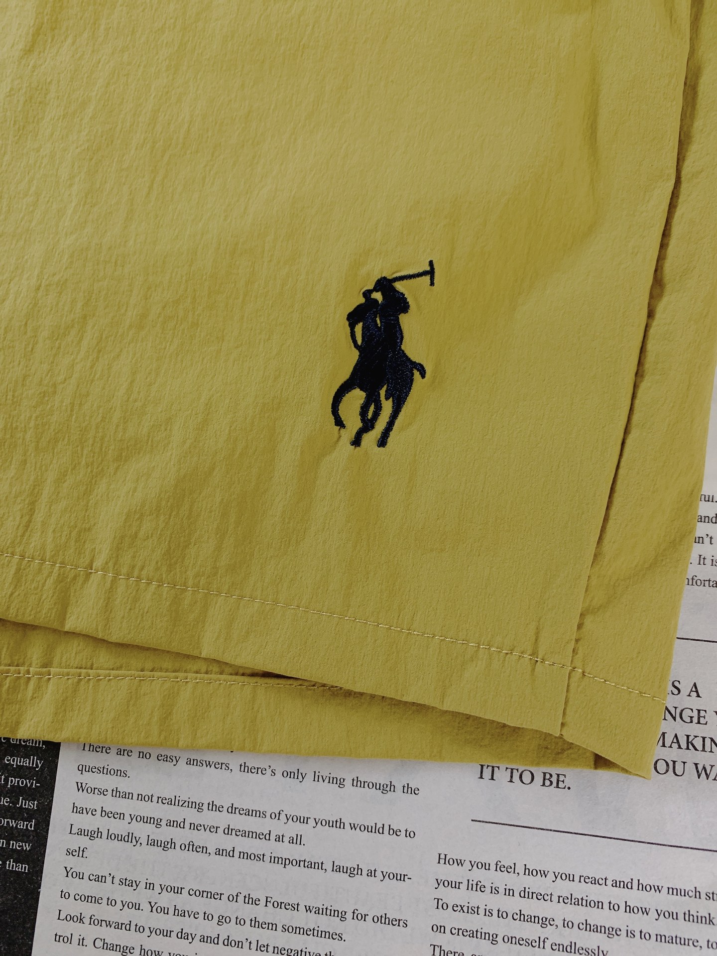 Ralph Lauren 拉夫劳伦 2026SS春夏新品 速干机能风休闲短裤🩳高密抗皱尼龙面料，轻薄透气