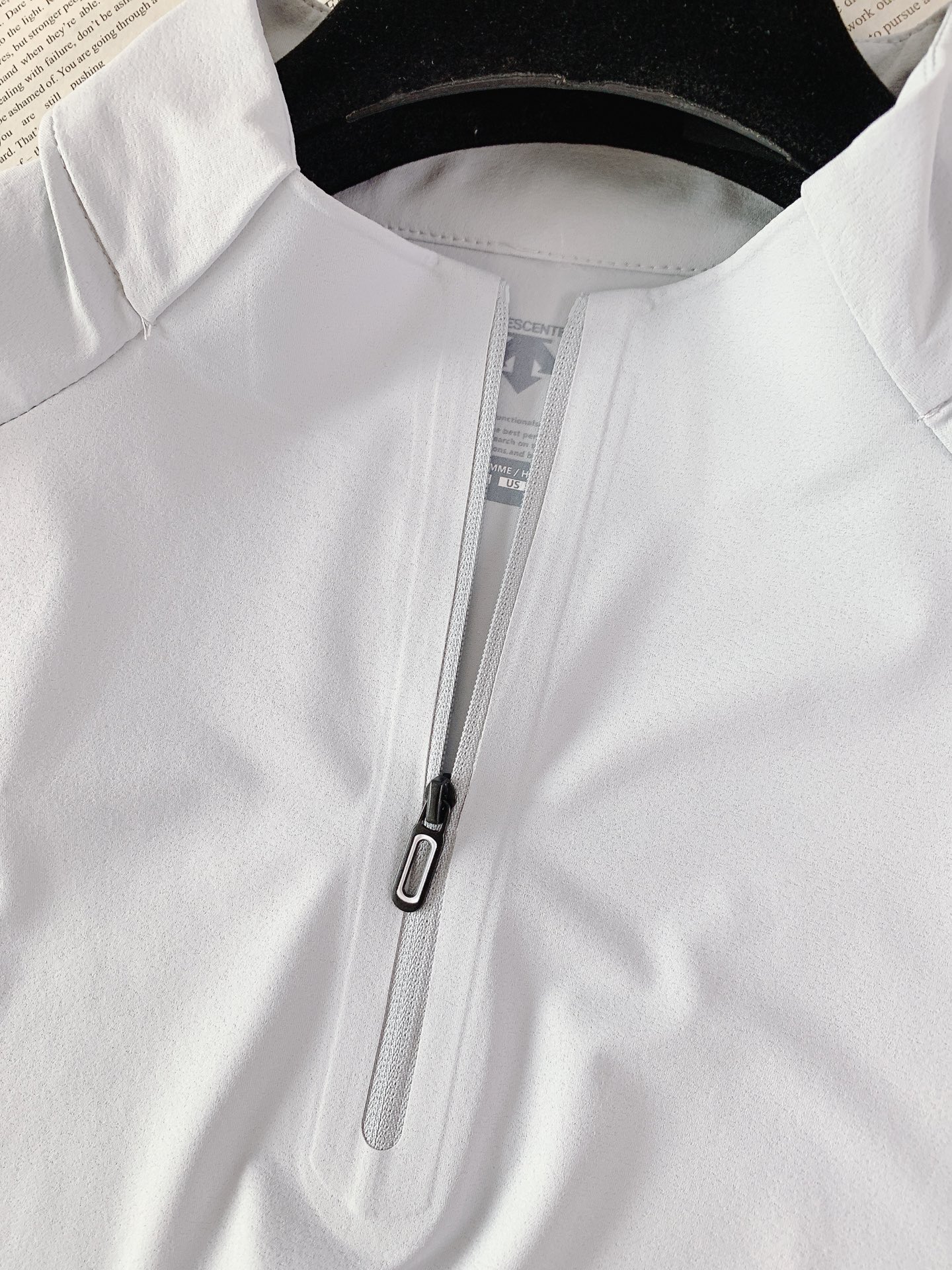 DESCENTE 迪桑特 2026SS春夏新品 F360系列半拉链速干T恤👕专业运动面料，顺滑透气还速干