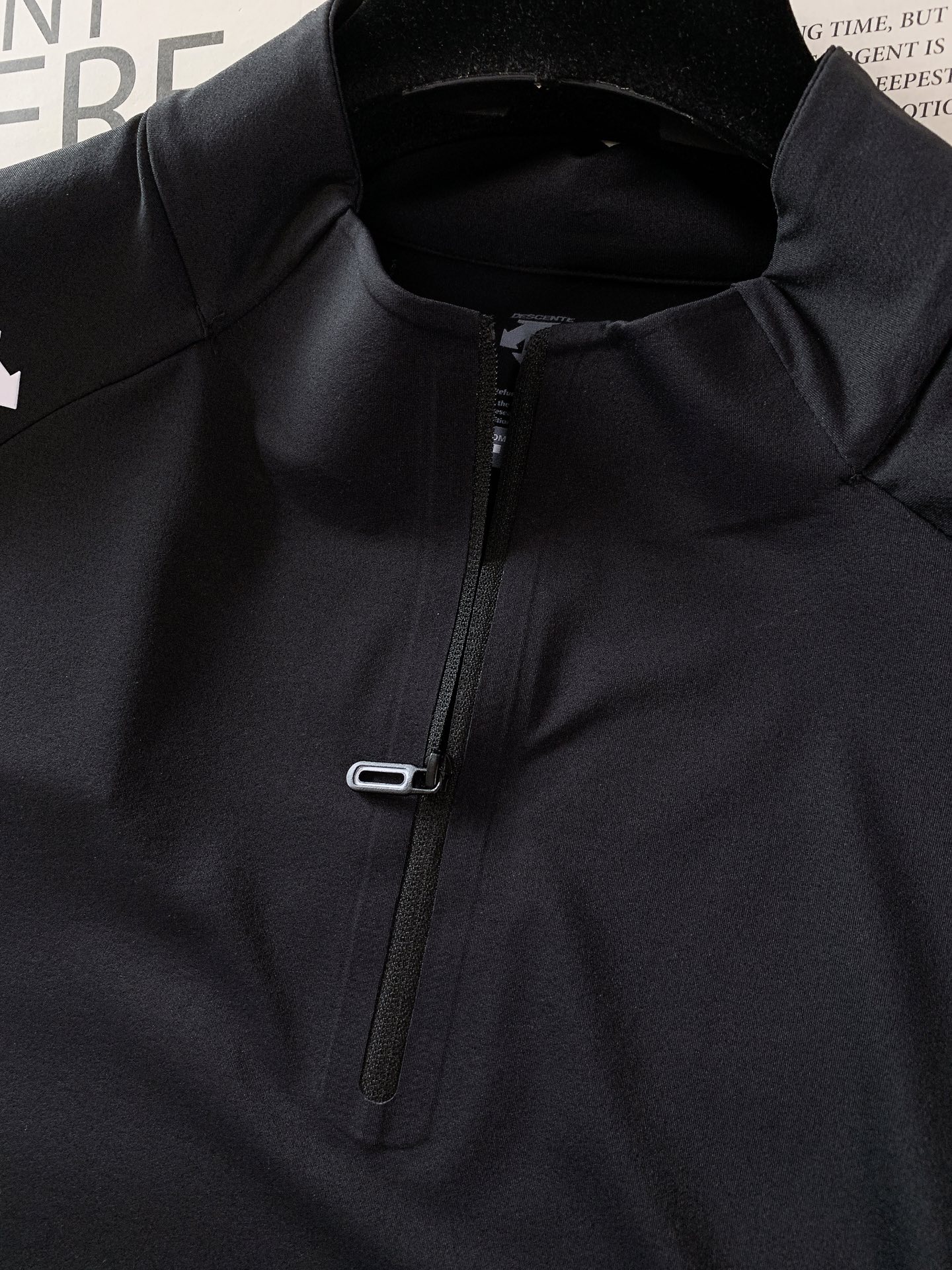 DESCENTE 迪桑特 2026SS春夏新品 F360系列半拉链速干T恤👕专业运动面料，顺滑透气还速干