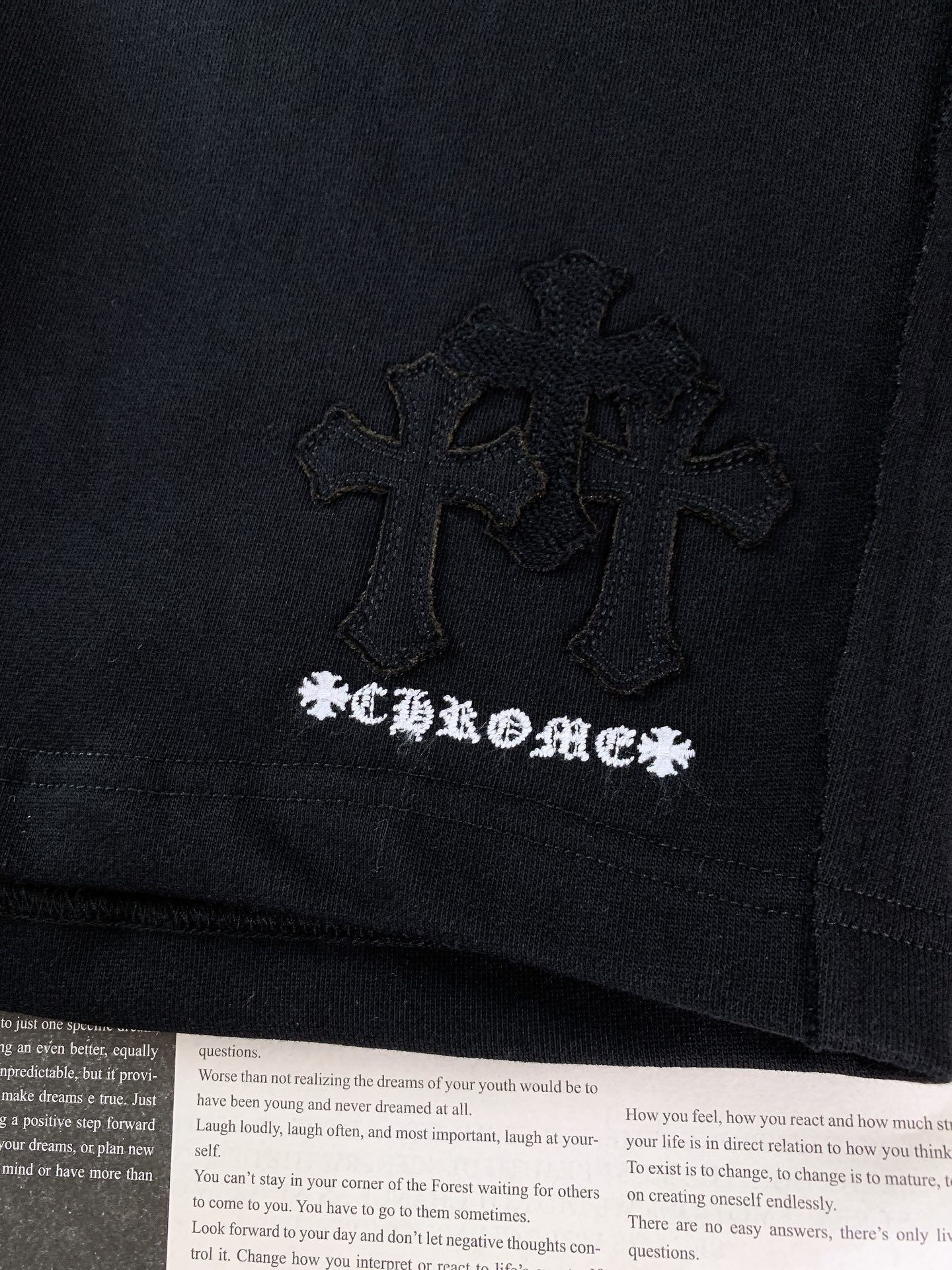 Chrome Hearts 克罗心 2026SS春夏新品 三重十字毛圈休闲短裤🩳高克重重磅毛圈面料，软糯