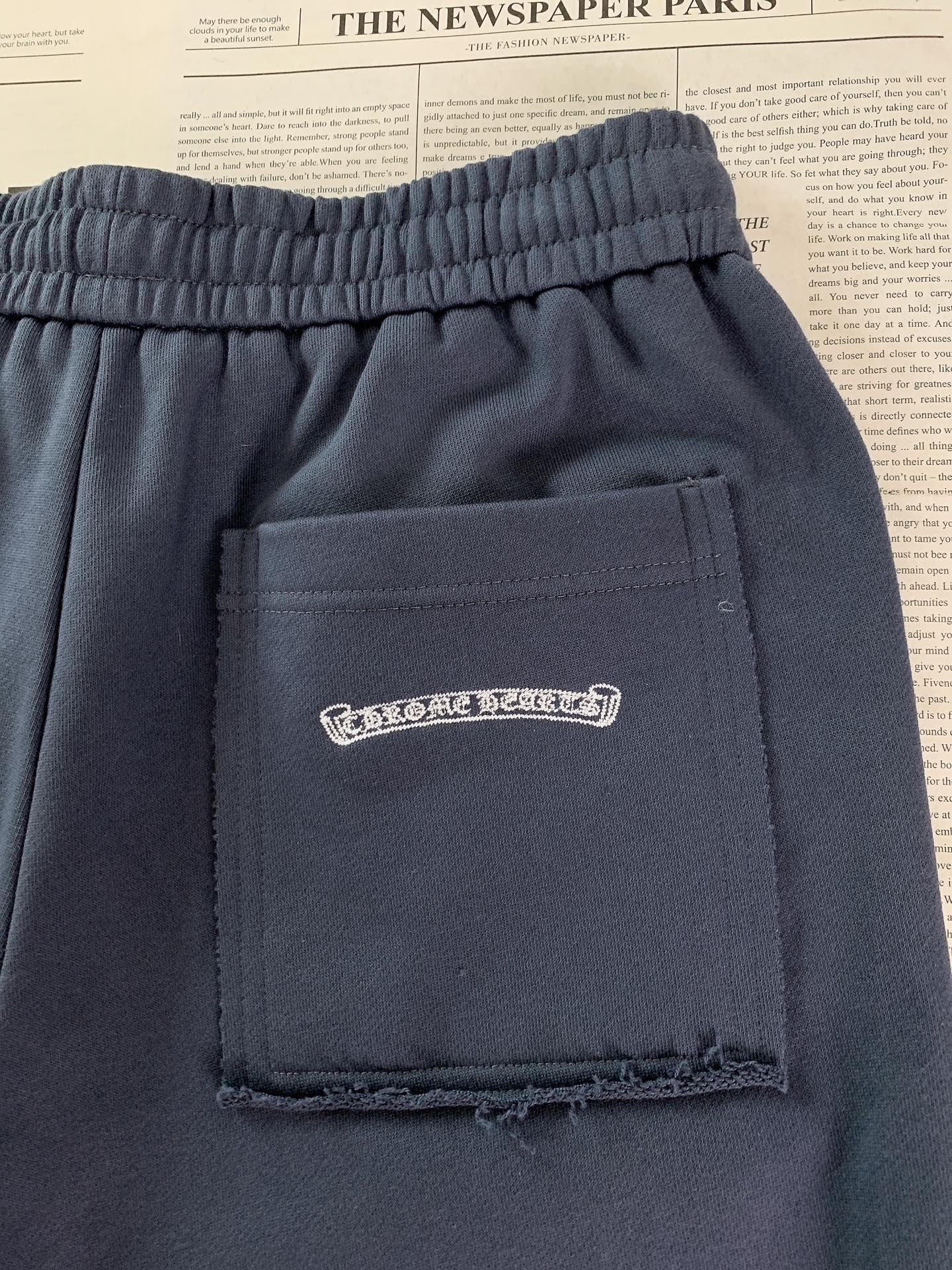 Chrome Hearts 克罗心 2026SS春夏新品 三重十字毛圈休闲短裤🩳高克重重磅毛圈面料，软糯