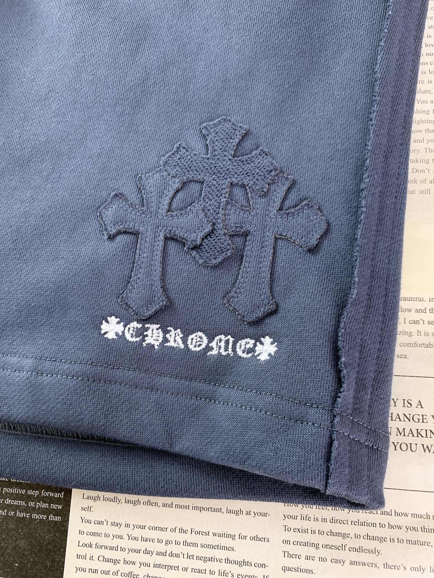 Chrome Hearts 克罗心 2026SS春夏新品 三重十字毛圈休闲短裤🩳高克重重磅毛圈面料，软糯