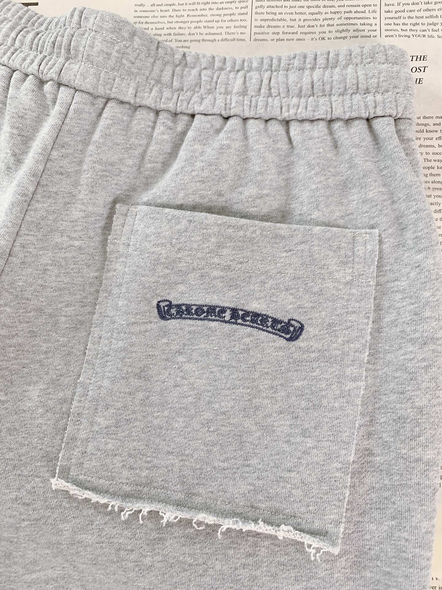 Chrome Hearts 克罗心 2026SS春夏新品 三重十字毛圈休闲短裤🩳高克重重磅毛圈面料，软糯