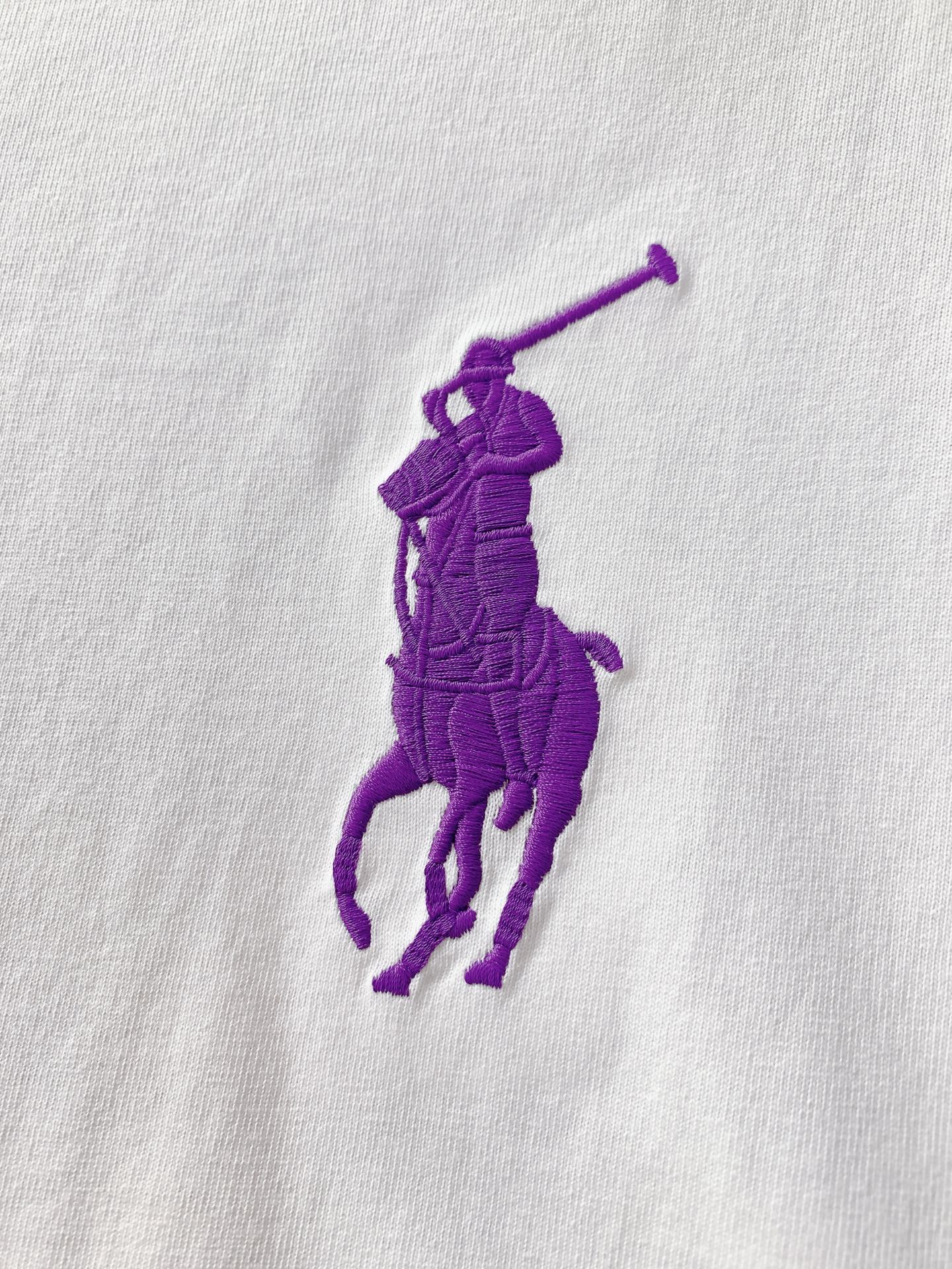 Ralph Lauren 拉夫劳伦 2026SS春夏新品 经典大马球标刺绣T恤👕高支长绒棉面料，上身软糯