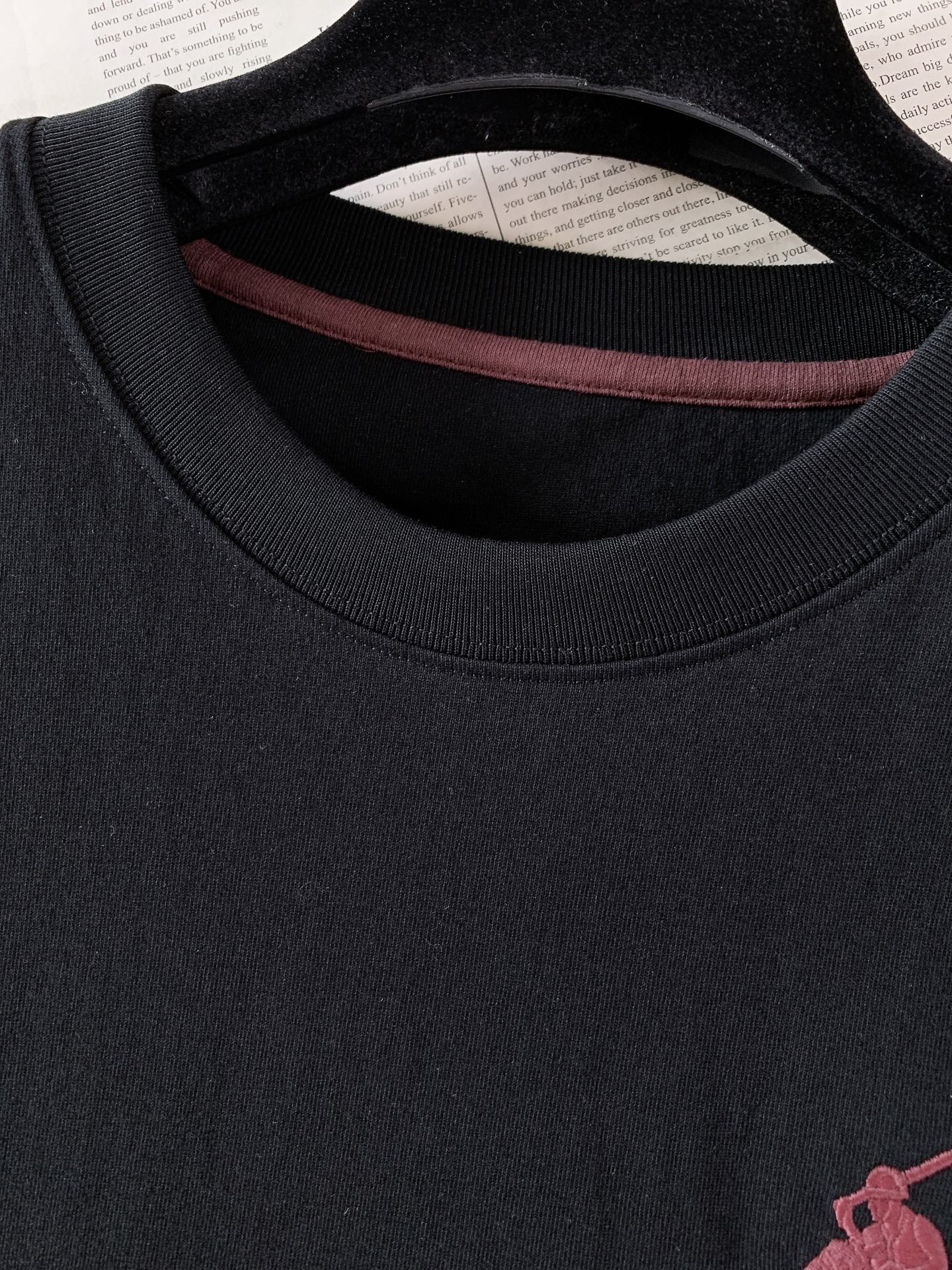 Ralph Lauren 拉夫劳伦 2026SS春夏新品 经典大马球标刺绣T恤👕高支长绒棉面料，上身软糯