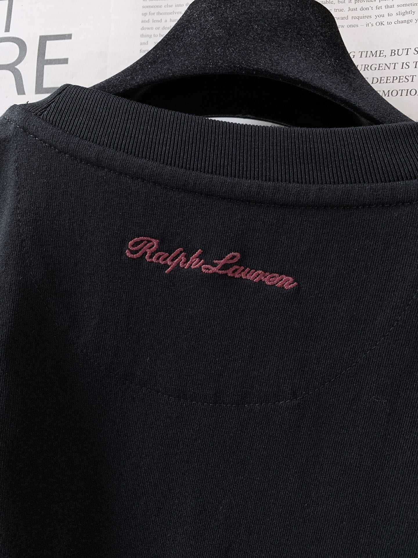 Ralph Lauren 拉夫劳伦 2026SS春夏新品 经典大马球标刺绣T恤👕高支长绒棉面料，上身软糯