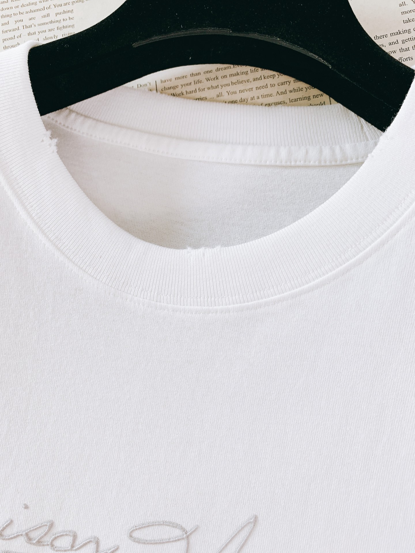 Maison Margiela MM6 马丁马吉拉 2026SS春夏新品数字涂鸦发泡T恤👕重磅纯棉面料，