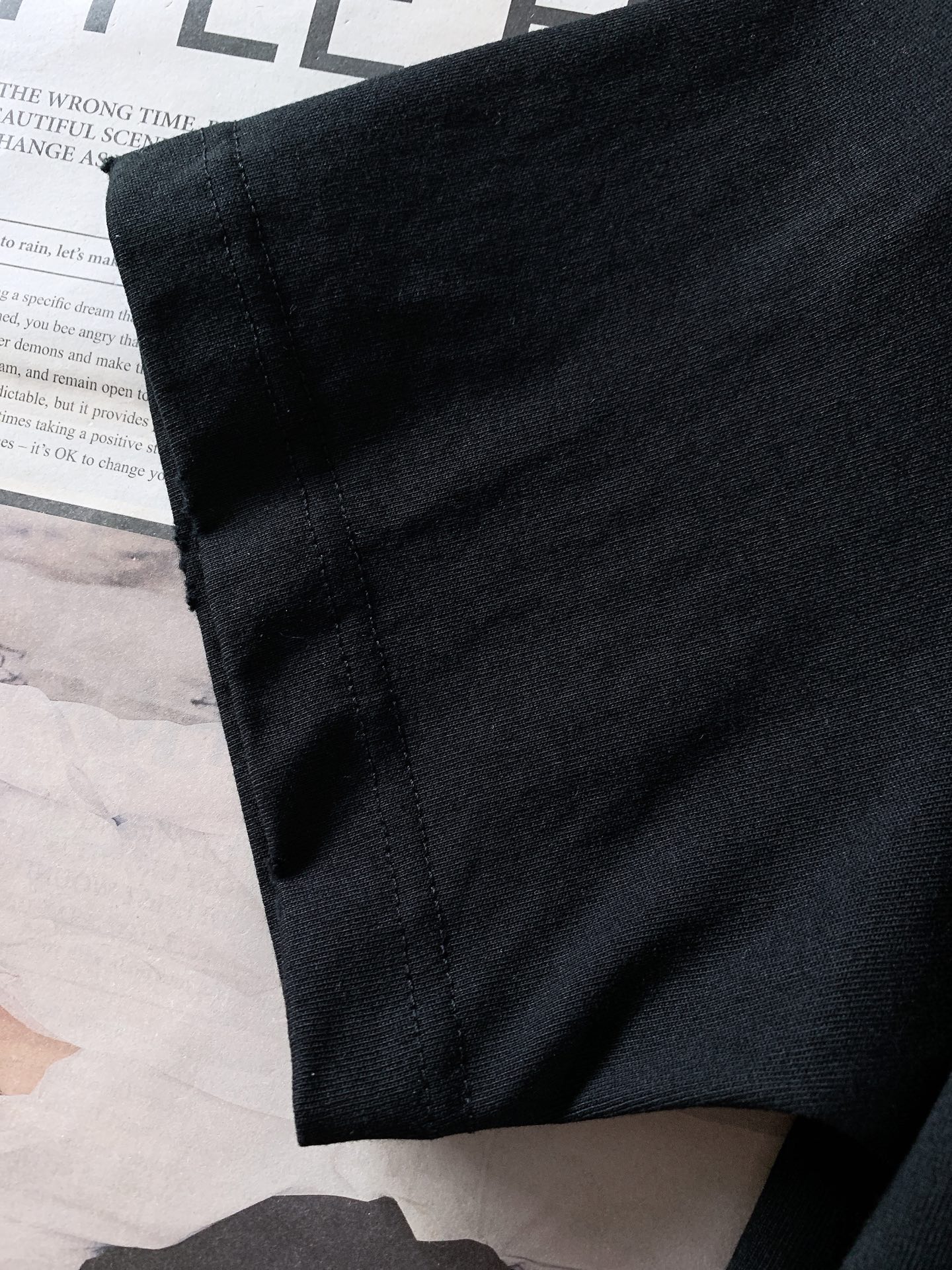 Maison Margiela MM6 马丁马吉拉 2026SS春夏新品数字涂鸦发泡T恤👕重磅纯棉面料，