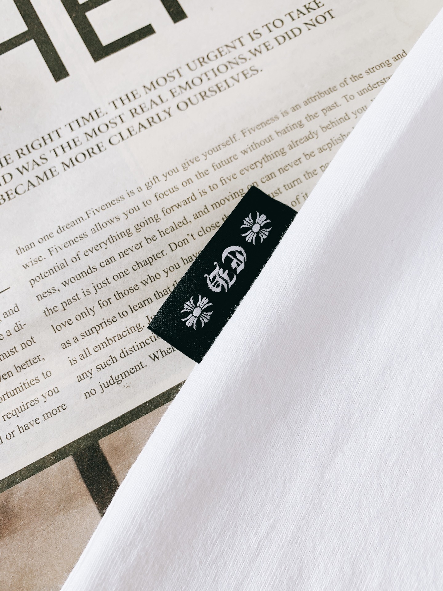 Chrome Hearts 克罗心 2026SS春夏新品 限定涂鸦马蹄T｜黑白双色炸场重磅纯棉面料，上身