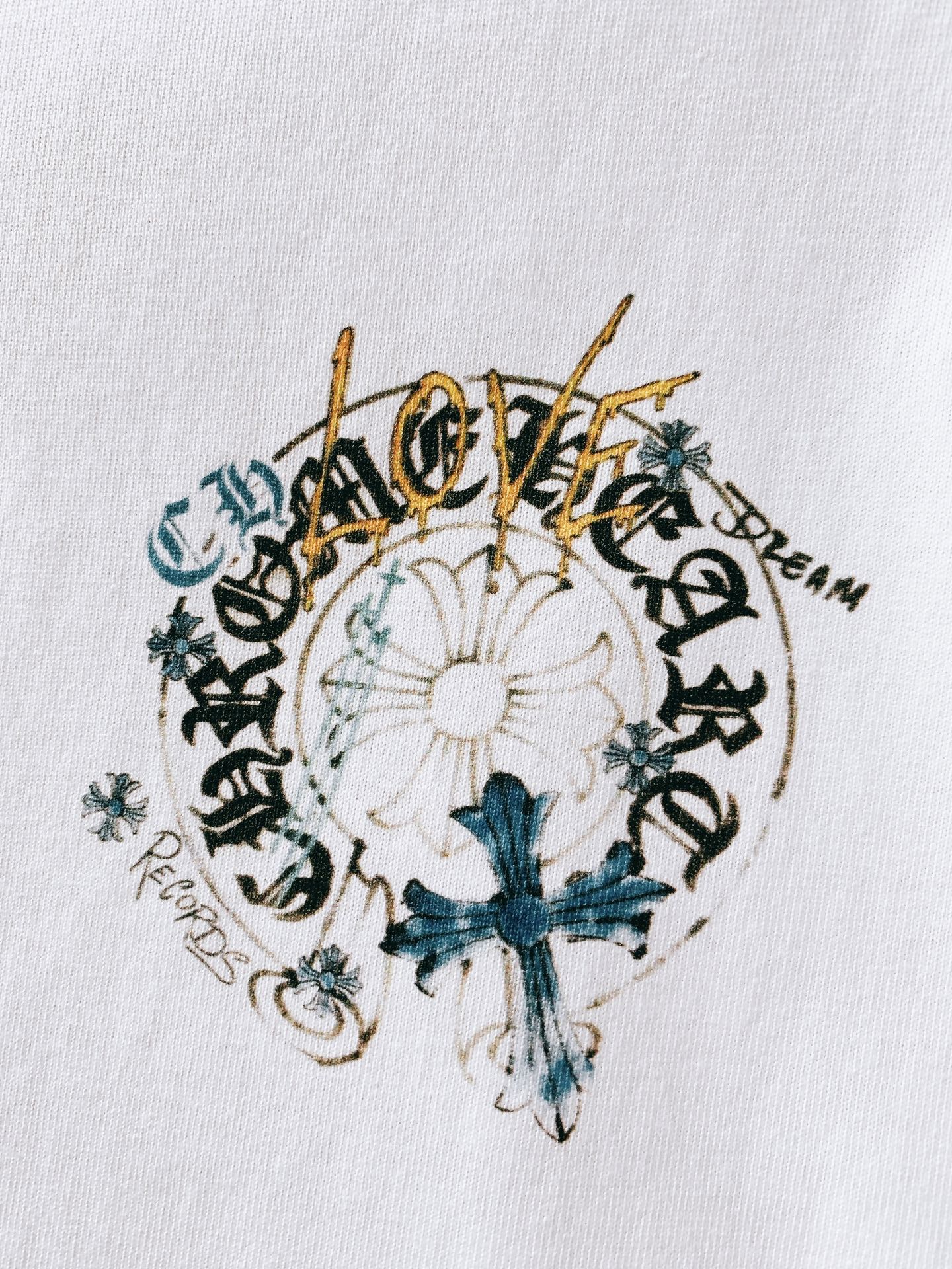 Chrome Hearts 克罗心 2026SS春夏新品 限定涂鸦马蹄T｜黑白双色炸场重磅纯棉面料，上身