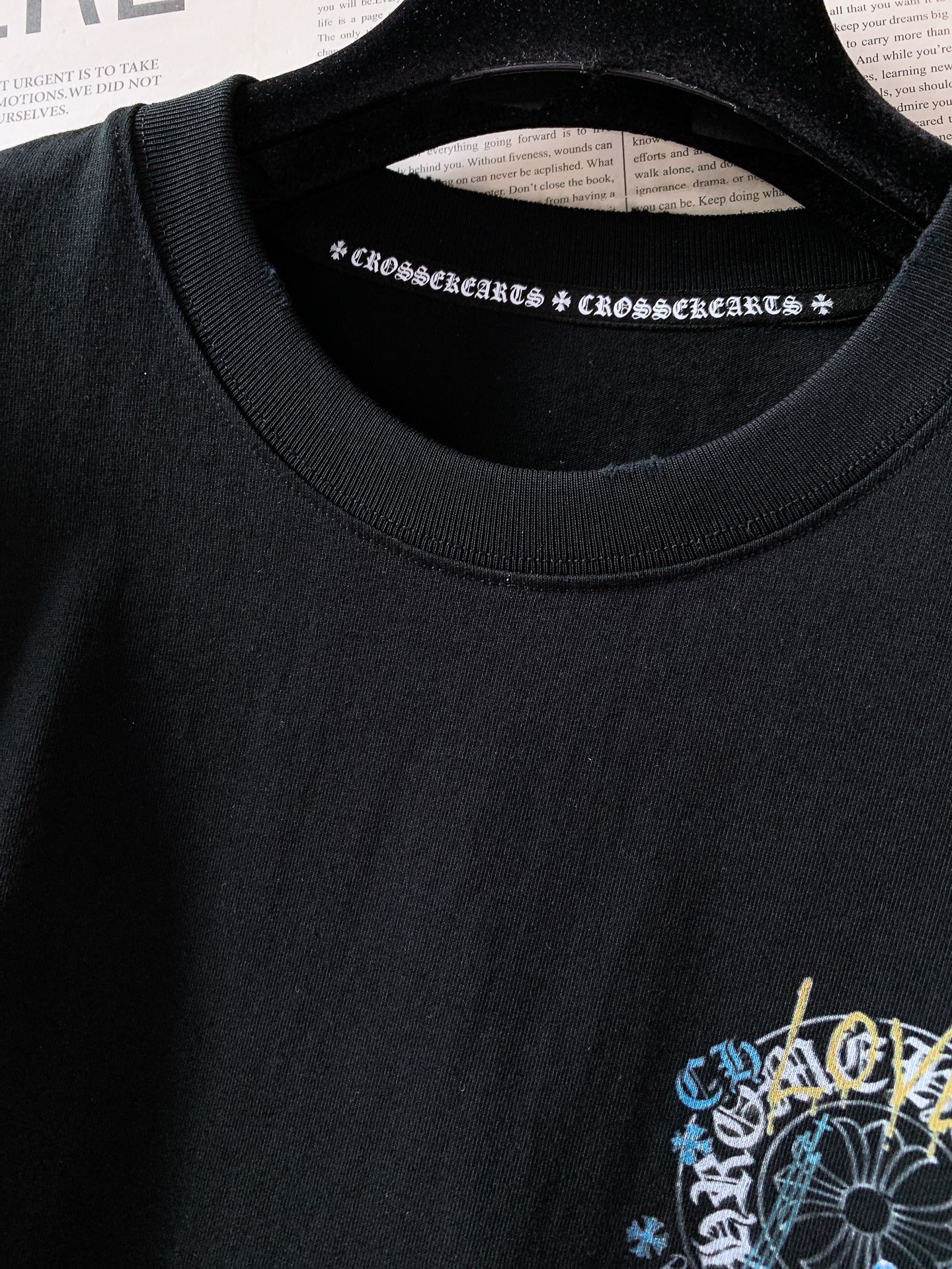 Chrome Hearts 克罗心 2026SS春夏新品 限定涂鸦马蹄T｜黑白双色炸场重磅纯棉面料，上身