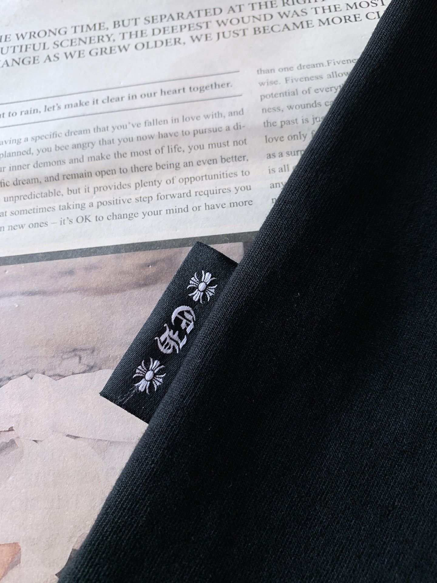 Chrome Hearts 克罗心 2026SS春夏新品 限定涂鸦马蹄T｜黑白双色炸场重磅纯棉面料，上身