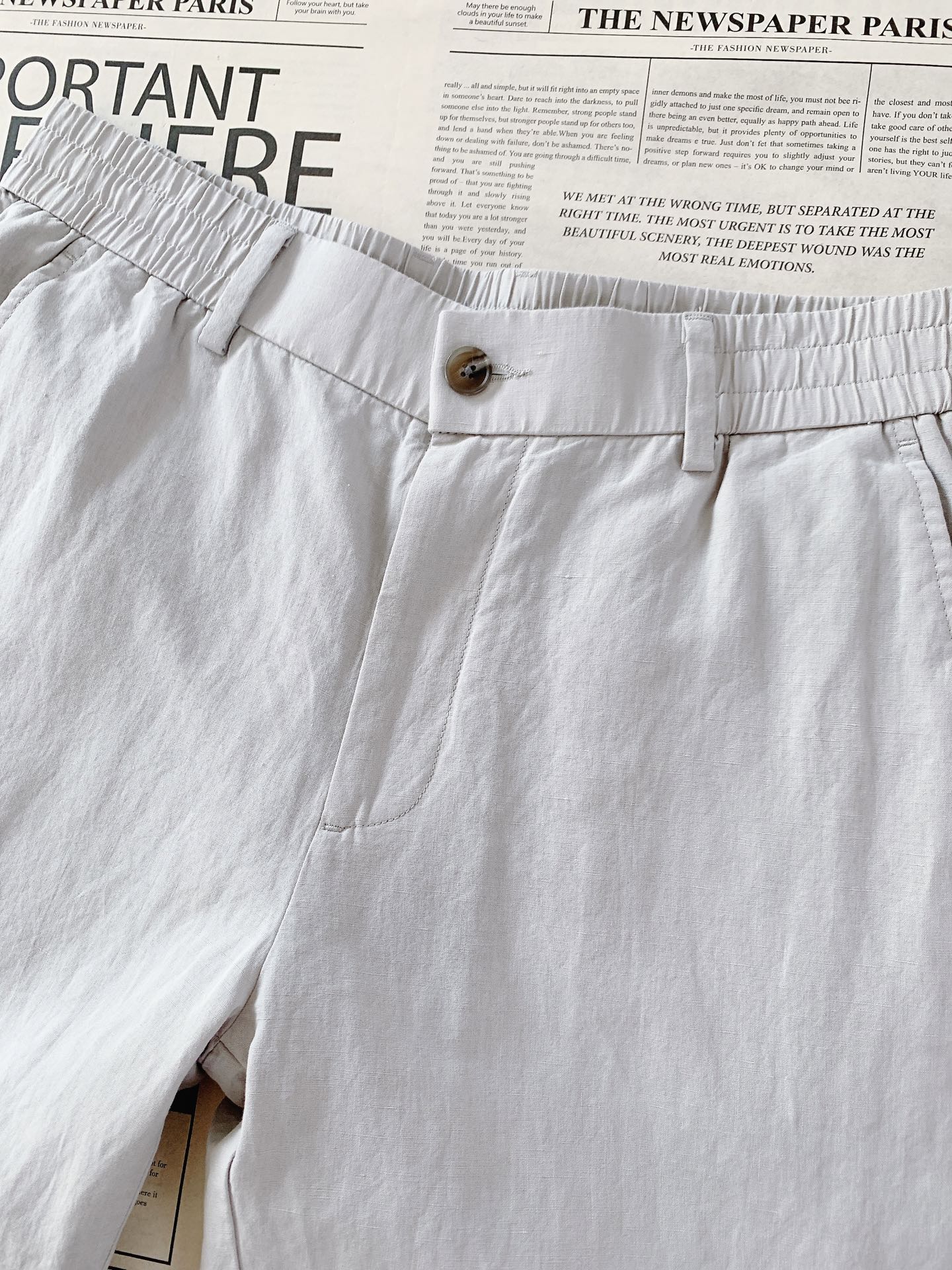 Prada 普拉达 2026SS春夏新品 松紧运动休闲裤👖 材质   亚麻混纺时尚系列，独特设计，抽绳休