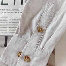 LoroPiana L.P SS春夏新品 Loro Piana翻领休闲衬衫材质 亚麻混纺 LoroPiana L.P SS春夏新品 Loro Piana翻领休闲衬衫材质 亚麻混纺